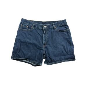 Levi Strauss Dark Wash Shorts Can be Rolled Up - Size 16 Misses